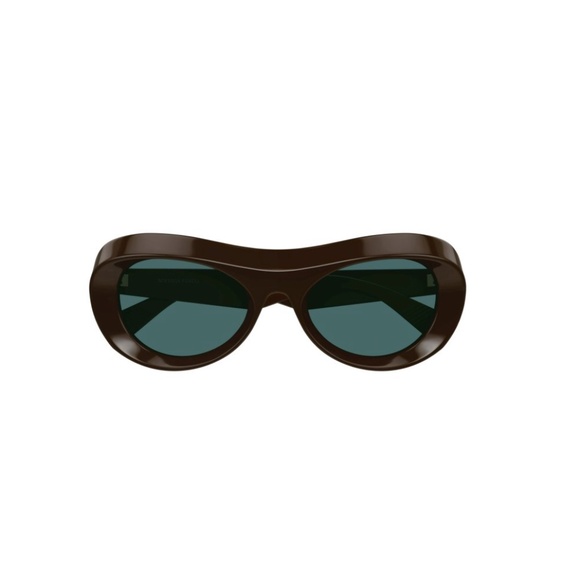 Bottega Veneta Eyewear Oval Frame Sunglasses BV1284S in brown main image 6